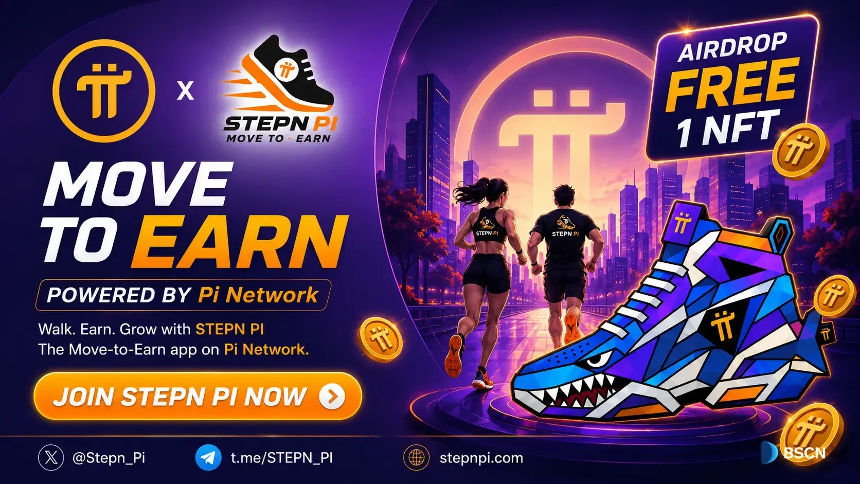 STEPN PI chính thức ra mắt trên Pi Network, mang đến thế hệ di chuyển để kiếm tiền tiếp theo cho cộng đồng Pi