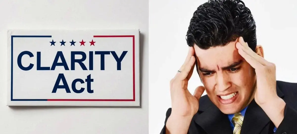 o luật CLARITY đối mặt với 75% khả năng thất bại vào mùa thu này