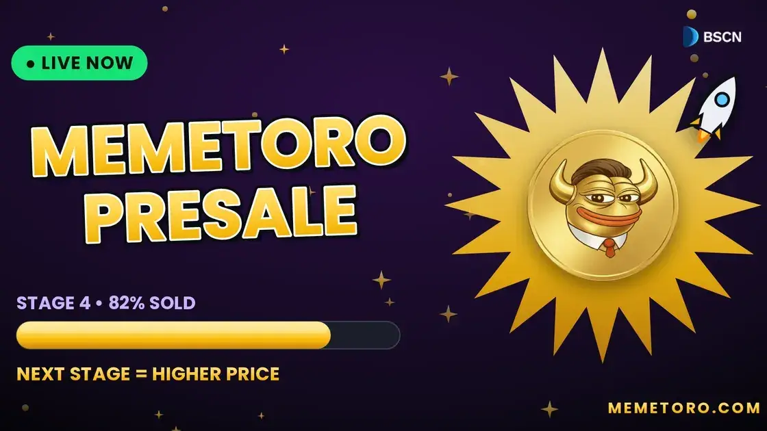Nên mua loại tiền điện tử nào ngay bây giờ: MemeToro mang đến cơ chế ra mắt công bằng cho Memecoin được hỗ trợ bởi AI và việc tạo token do tác nhân dẫn dắt trên chuỗi BNB.